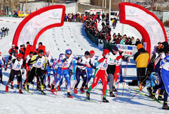 Первенство России по лыжным гонкам (юниорки)