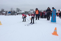 В «Истине» прошли соревнования по лыжным гонкам среди самых юных воспитанников.