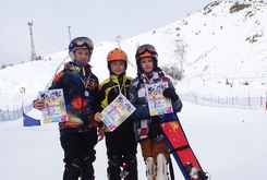 Воспитанники «Истины» успешно выступили на Всероссийских детских соревнованих по сноуборду