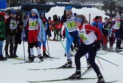 В «Истине» состоялись соревнования по лыжным гонкам на Первенство школы